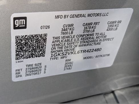 New 2026 GMC Yukon AT4 Ultimate w/ LPO, Floor Liner Package AWD/4WD image 38