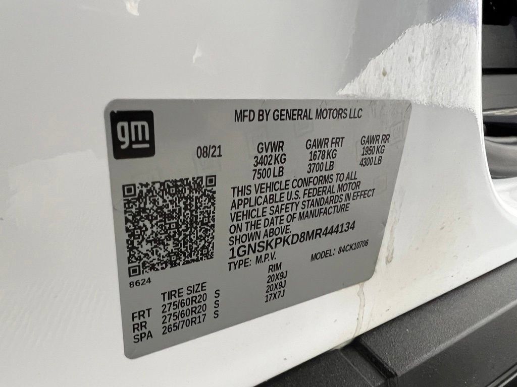 Certified 2021 Chevrolet Tahoe Z71 AWD/4WD image 34