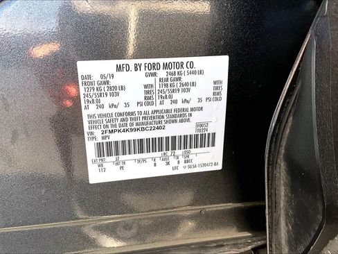 Used 2019 Ford Edge Titanium w/ Equipment Group 301A image 36