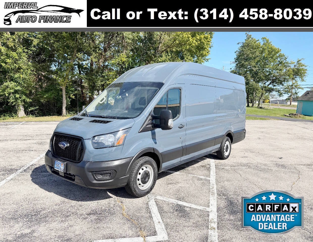 Used 2021 Ford Transit 250 148 High Roof Extended w/ Parcel Delivery Package RWD image 1