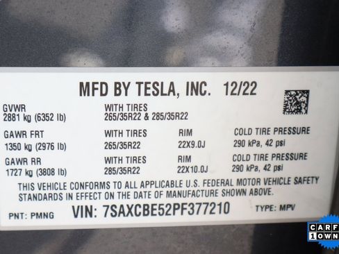 Used 2023 Tesla Model X image 47