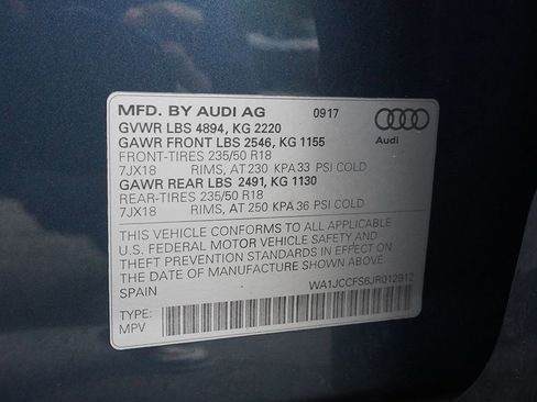 Used 2018 Audi Q3 2.0T Premium Plus w/ Premium Plus Package AWD/4WD image 55
