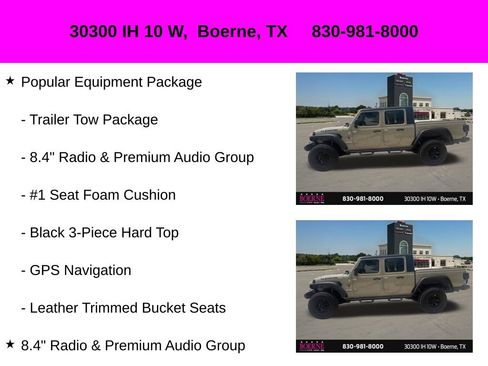 Used 2020 Jeep Gladiator Overland w/ Popular Equipment Package AWD/4WD image 17