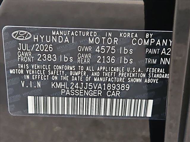 New 2027 Hyundai Sonata Blue FWD image 20