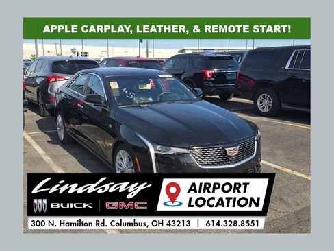 Used 2024 Cadillac CT4 Premium Luxury w/ Climate Package RWD image 1