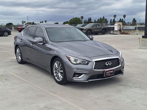 Used 2023 INFINITI Q50 Luxe w/ Cargo Package RWD image 3