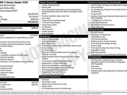 Used 2015 BMW 320i Sedan image 7