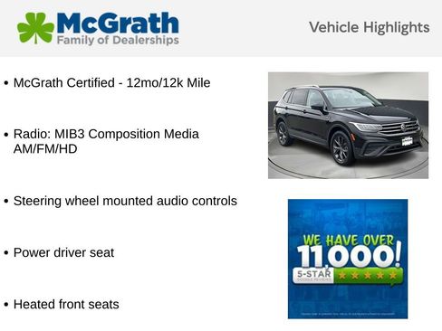 Used 2022 Volkswagen Tiguan SE image 5