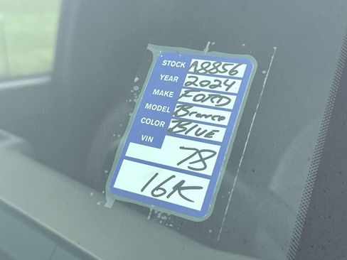 Used 2024 Ford Bronco Wildtrak AWD/4WD image 26
