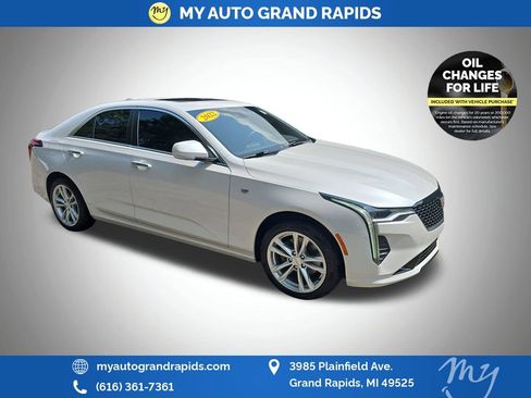 Used 2022 Cadillac CT4 Luxury w/ Sun And Sound Package AWD/4WD image 1