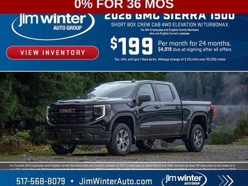 New 2026 GMC Sierra 1500 Elevation w/ Elevation Premium Package AWD/4WD image 3