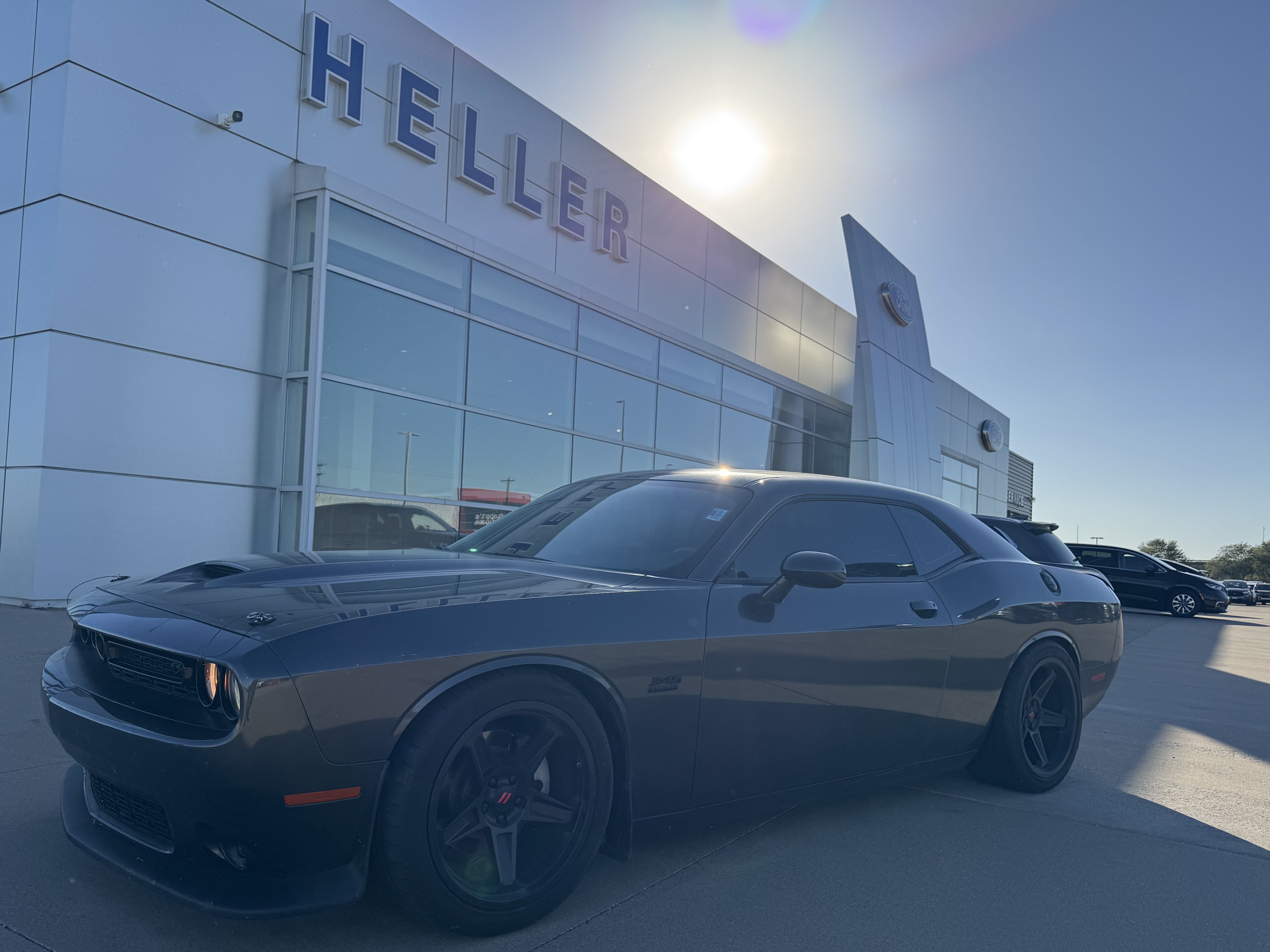 Used 2023 Dodge Challenger R/T w/ Blacktop Package RWD image 3