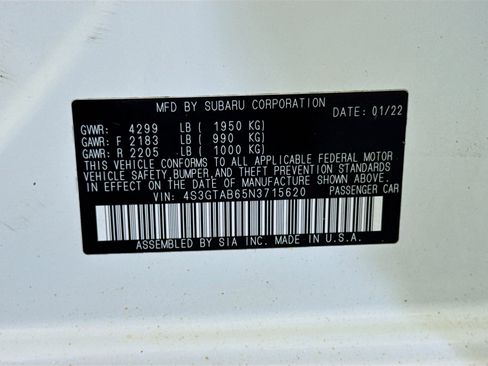 Used 2022 Subaru Impreza 2.0i AWD/4WD image 39