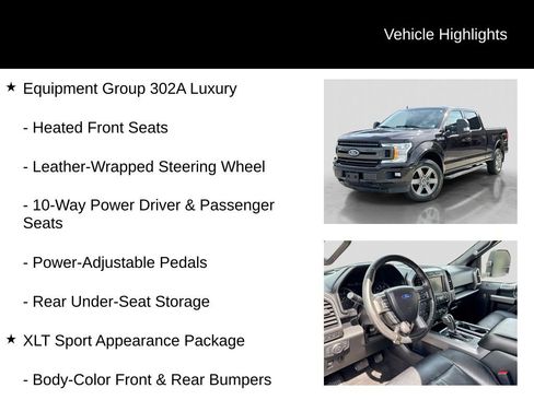 Used 2020 Ford F150 XLT w/ Equipment Group 302A Luxury AWD/4WD image 11