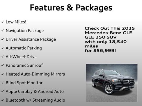 Used 2025 Mercedes-Benz GLE 350 4MATIC image 4