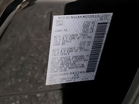 New 2026 INFINITI QX60 Autograph w/ Dark Cargo Package image 24