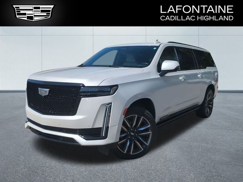 Certified 2021 Cadillac Escalade ESV Sport w/ Driver Assist Tech Package image 1