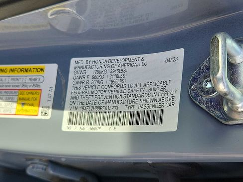 Certified 2023 Honda Civic Sport image 26