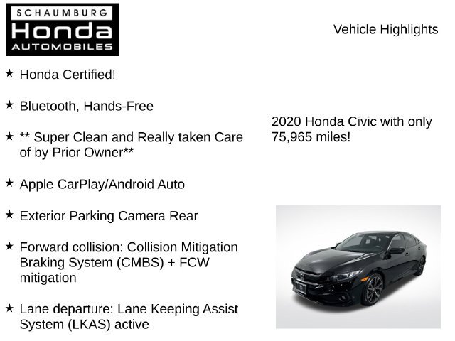 Used 2020 Honda Civic Sport image 14