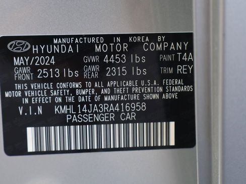 Used 2024 Hyundai Sonata SEL w/ Convenience Package FWD image 26