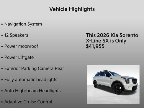 New 2026 Kia Sorento SX image 5