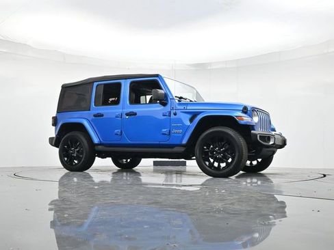 Used 2022 Jeep Wrangler Unlimited Sahara 4xe w/ Cold Weather Group image 31