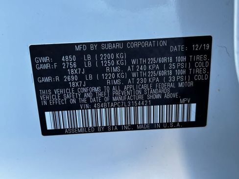 Used 2020 Subaru Outback Touring AWD/4WD image 22
