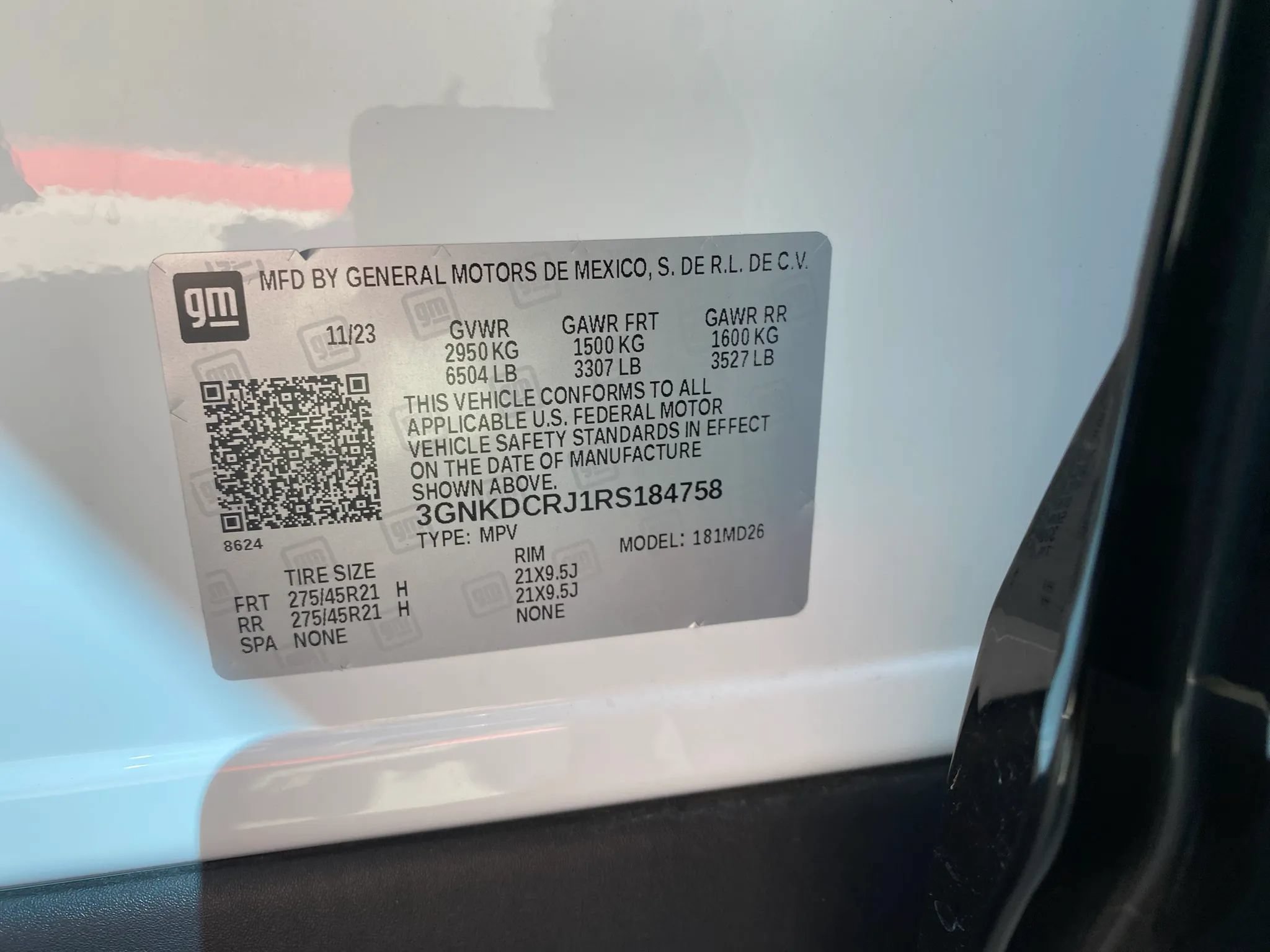 Used 2024 Chevrolet Blazer EV RS AWD/4WD image 15