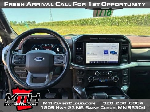 Used 2022 Ford F150 Lariat w/ Equipment Group 502A High AWD/4WD image 11