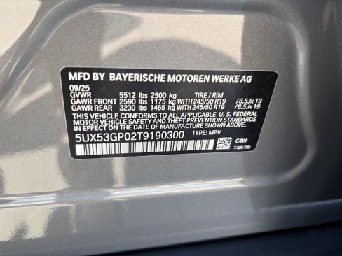 Used 2026 BMW X3 xDrive30i w/ Convenience Package AWD/4WD image 37