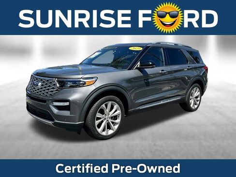 Used 2023 Ford Explorer Platinum w/ Technology Package AWD/4WD image 1