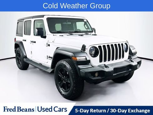 Used 2021 Jeep Wrangler Unlimited Sport AWD/4WD image 1