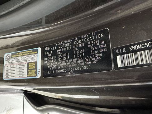 Used 2015 Kia Sedona EX w/ EX Premium Package image 12