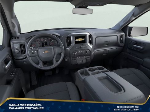 New 2026 Chevrolet Silverado 1500 Custom w/ Turbomax Blackout Package RWD image 9