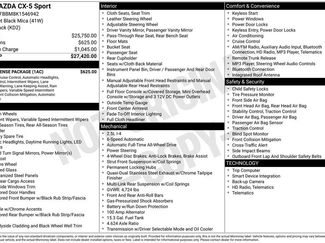 Used 2019 MAZDA CX-5 Sport w/ I-ACTIVSENSE Package video 3