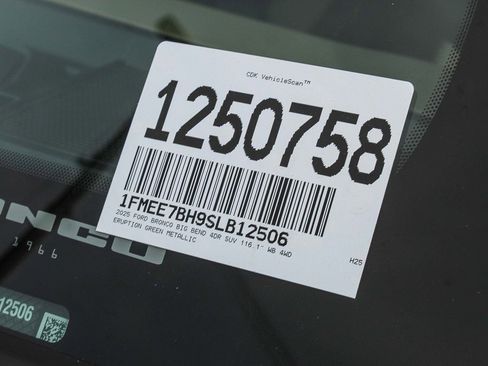 New 2025 Ford Bronco Big Bend w/ Black Diamond Package image 28