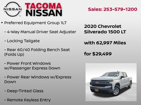 Used 2020 Chevrolet Silverado 1500 LT image 6