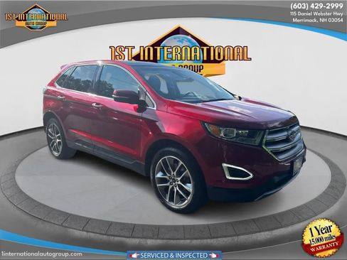 Used 2017 Ford Edge Titanium w/ Equipment Group 302A AWD/4WD image 2