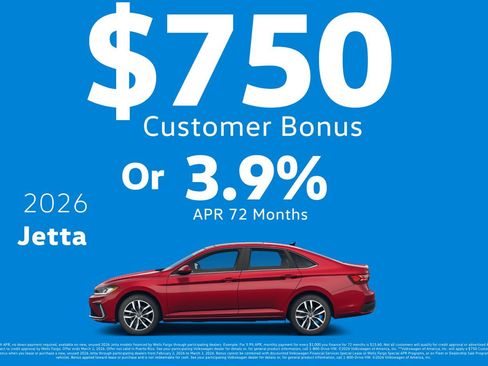 New 2026 Volkswagen Jetta SE image 3