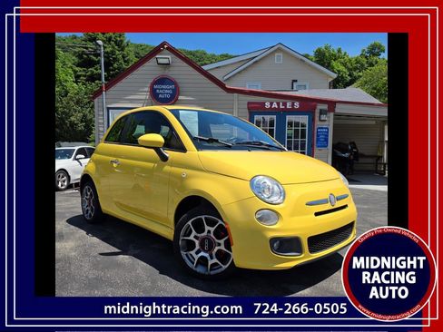 Used 2012 FIAT 500 Sport w/ Safety & Convenience Pkg FWD image 1