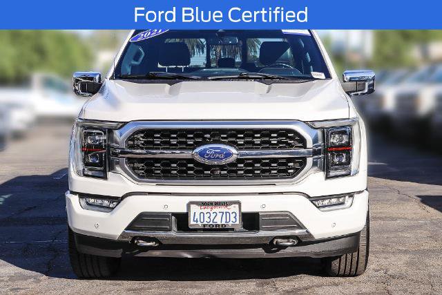 Certified 2021 Ford F150 Platinum w/ Equipment Group 701A High AWD/4WD image 2