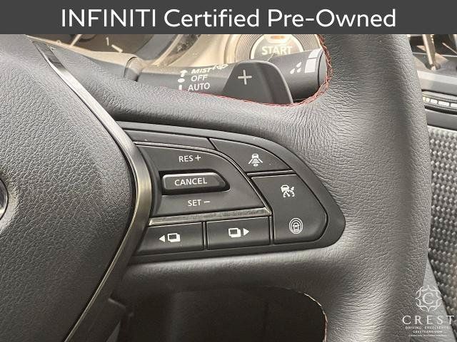Certified 2023 INFINITI Q50 Red Sport 400 w/ Black Opal Edition RWD image 16