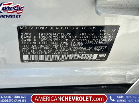Used 2024 Honda HR-V EX-L image 40
