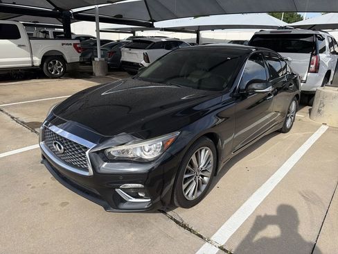 Used 2022 INFINITI Q50 Luxe w/ Cargo Package image 1