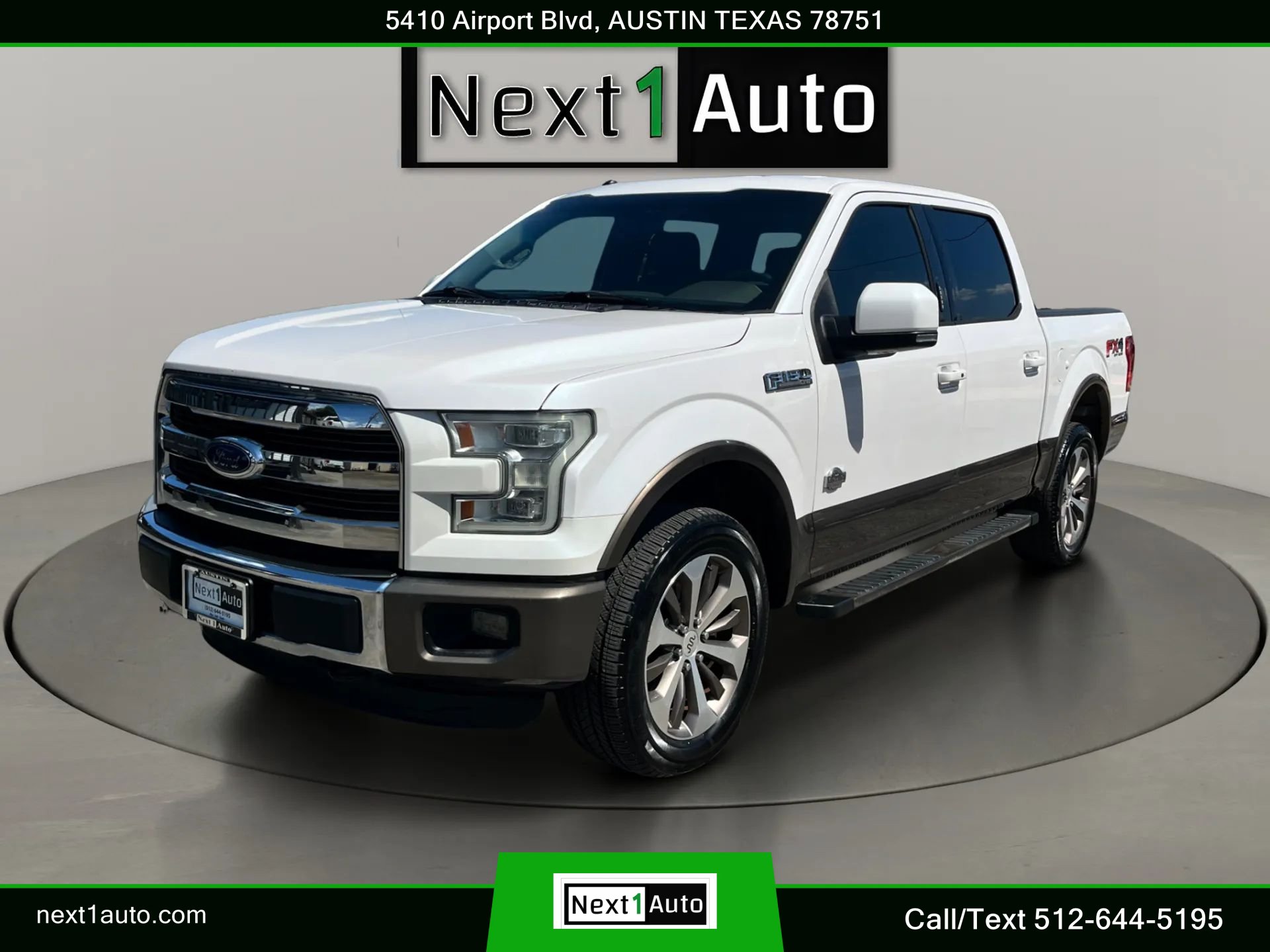 Used 2016 Ford F150 King Ranch w/ FX4 Off-Road Package AWD/4WD image 9