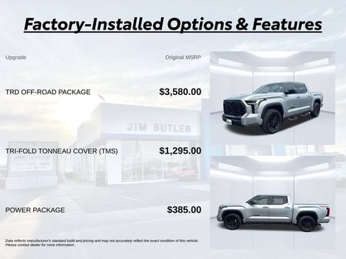 Used 2024 Toyota Tundra Limited w/ TRD Off-Road Package AWD/4WD image 3