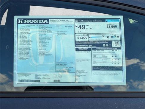 New 2026 Honda Civic Sport Touring image 18