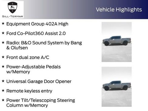 Certified 2023 Ford F150 Tremor w/ Equipment Group 402A High image 3