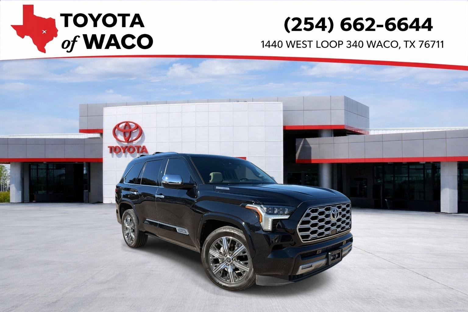 Certified 2024 Toyota Sequoia Capstone AWD/4WD image 1