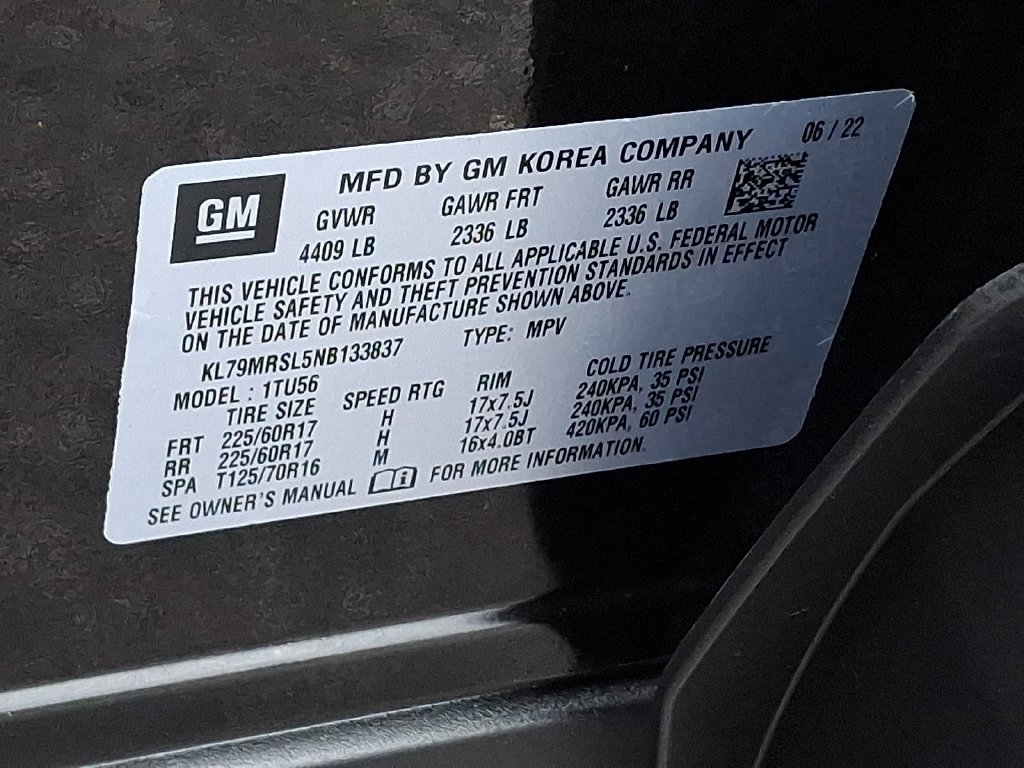Used 2022 Chevrolet TrailBlazer LT w/ Convenience Package AWD/4WD image 27